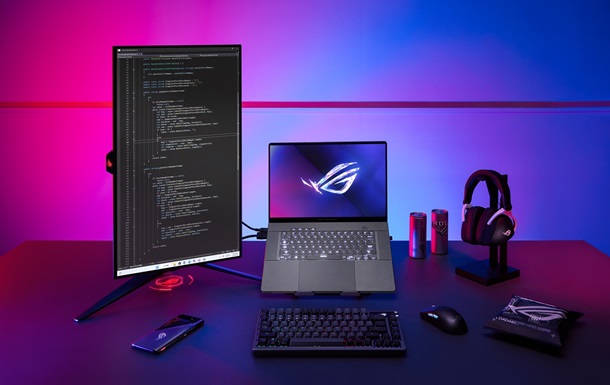 Потужність та стиль ноутбуків ROG