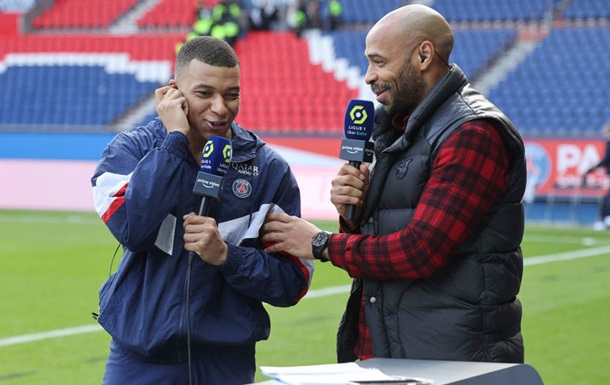 Менторський момент: Анрі та Мбаппе