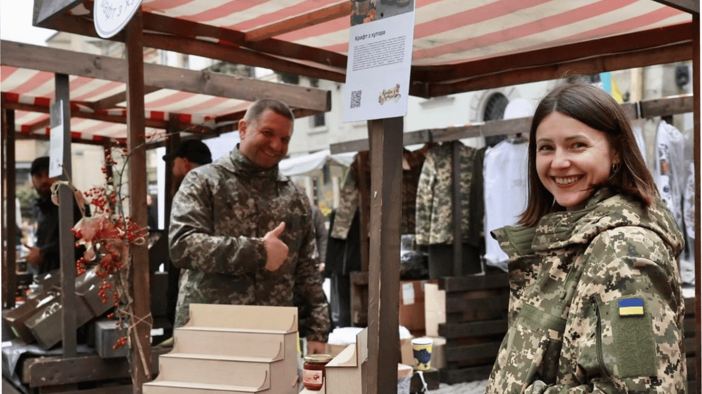 Ярмарок бізнесу ветеранів Львова