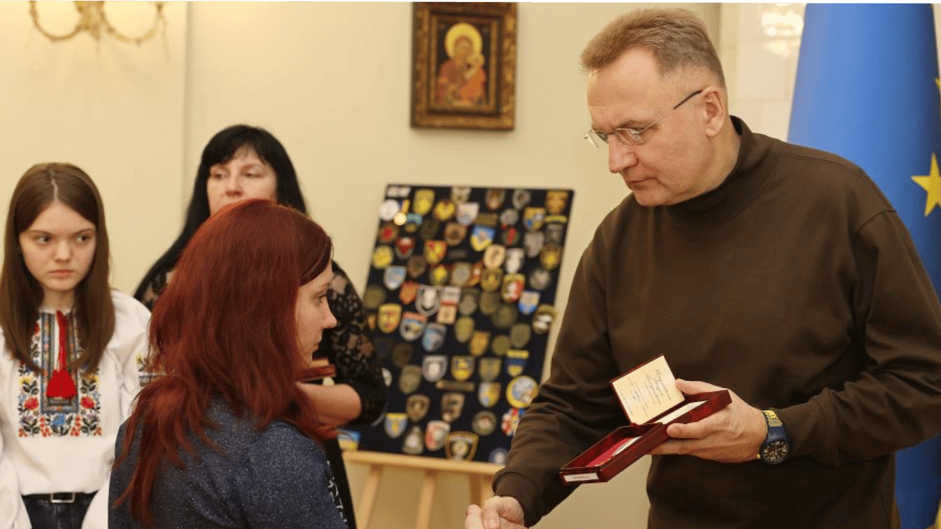 Вручення нагород родинам героїв Львова