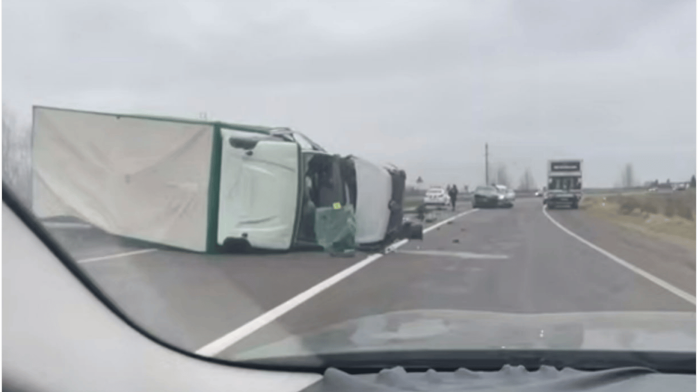 Трагічна дорожня аварія взимку