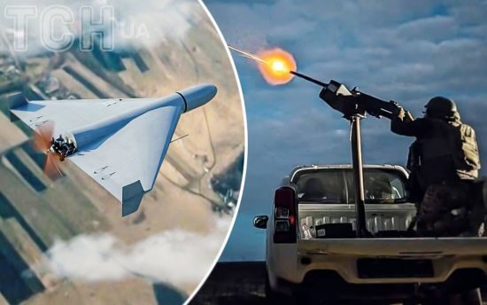 Масові атаки дронів на Київщині