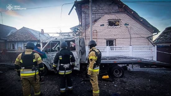 Атака дронів на Київську область