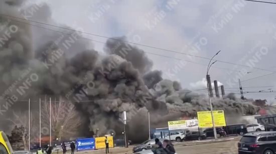 Російські атаки дронами на Київ