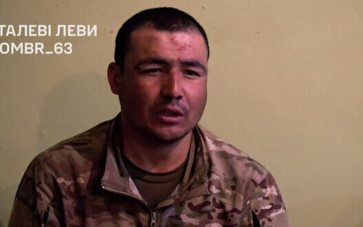 Захоплення узбецького найманця на Лимані