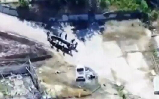 Airstrike Ukrainian Armed Forces Nova Kakhovka Headquarters