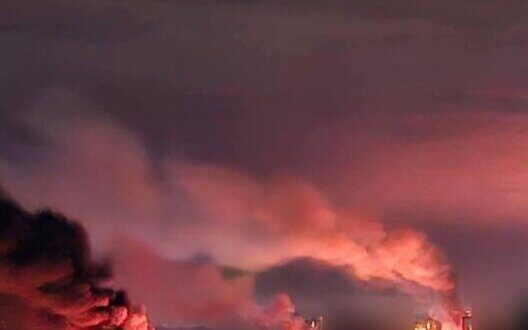 Attack On Kyiv May Explosions Injuries Damage