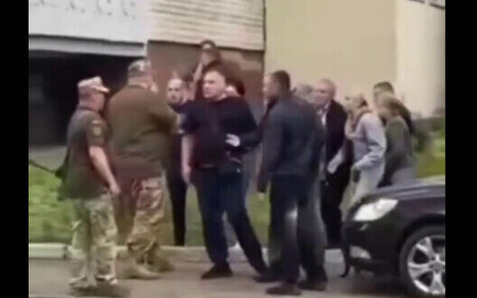 Conflict In Cherkasy Clash Between Military And Civilians On Christmas