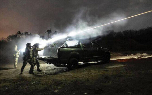 Drone Attack May Shahed Destroyed