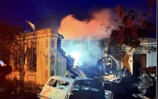 Drone Attack On Yurkivka Two Injured House Destroyed