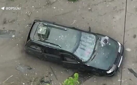 Drone Strike Ukraine Success Kharkiv