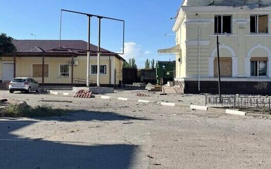Kherson Shelling Destroys Station And Residential Areas