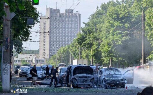 Attack On Sumy June Victims Wounded War Consequences