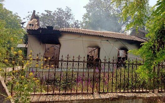 Destruction Med Station Stanislav Kherson Tragedy