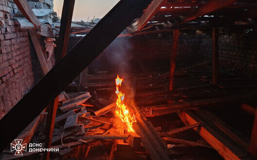 Drone Attack On Rodynske Fire Station New Security Challenge