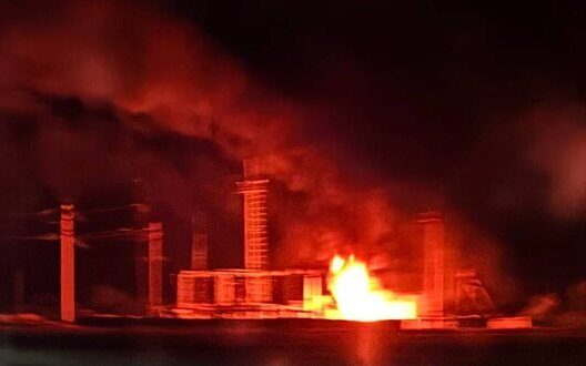 Drone Strikes On Occupiers Energy In Melitopol Kherson