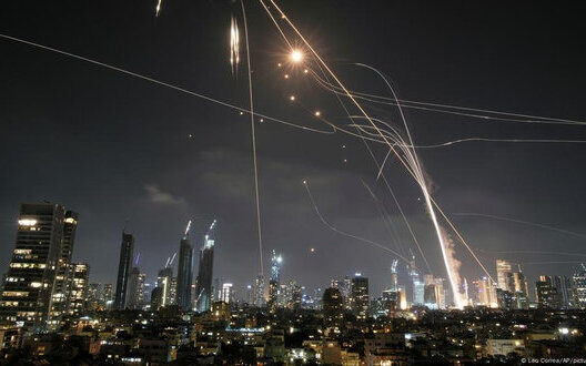 Iran Massive Missile Strike Israel June