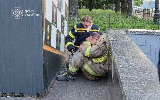 Night Attack Kyiv Heroism Rescuers Battle Consequences