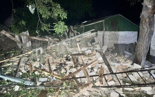 Night Drone Attacks Cherkasy Air Defense Shot Down Drones