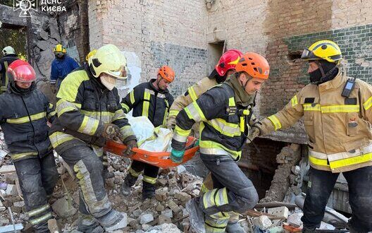 Rocket Strike Kyiv June Consequences Aid