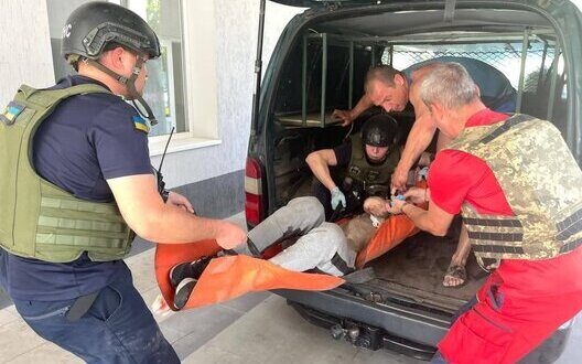 Russian Attacks Dnipropetrovsk Drone Strikes Rockets