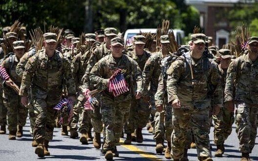 Washington Military Parade Us Army Strength Traditions