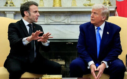 Macron Trump Discuss Ukraine Iran Us Eu Trade Talks
