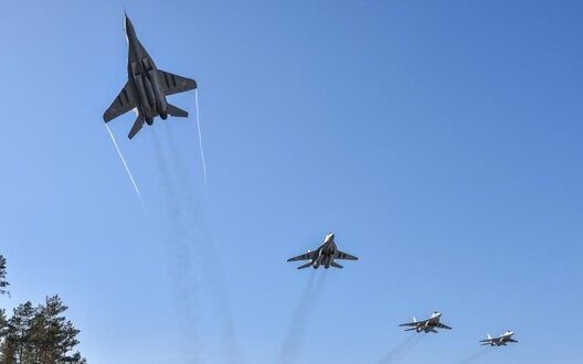 Poland Raises Fighters To Defend Sky Against Russian Missile Threat