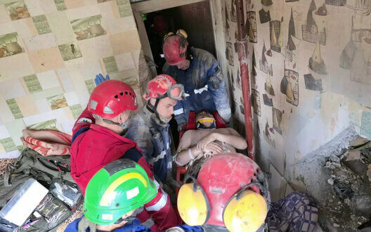 Rescue Under Rubble Kyiv Heroic Dsns Rescuers
