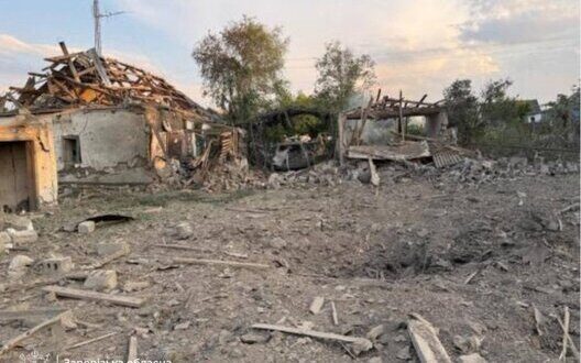Rocket Strikes Pologiv District Threat Zaporizhzhia