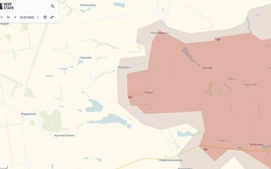 Strategic Russian Advance Donbas Pokrovsk Frontline Changes