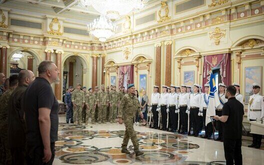 Volodymyr Zelenskyy Praises Ukrainian Navy Heroism