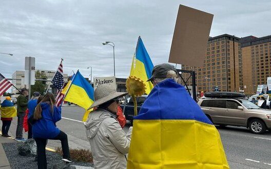 Anchorage Alaska Supports Ukraine War