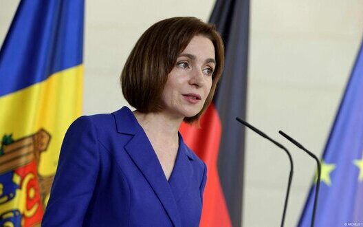 Maya Sandu Russia Terror Ukraine Moldova Supports Peace