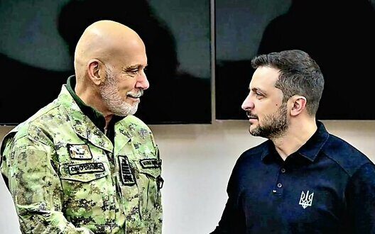 Nato Admiral Supports Ukraine Independence Struggle