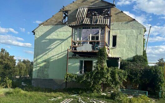 Nikopol Shelling Damage Dnipropetrovsk Region