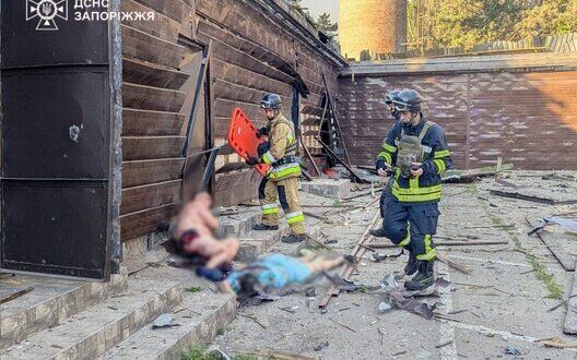 Shelling Recreation Base Zaporizhzhia Injured