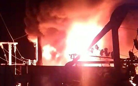 Attack On Ukrainian Railway Delays Substation Repair