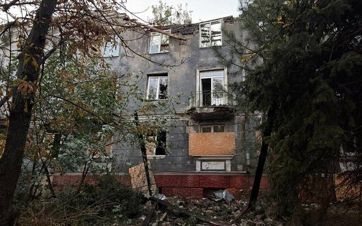 Drone Attack Kramatorsk Destruction Civilian Casualties