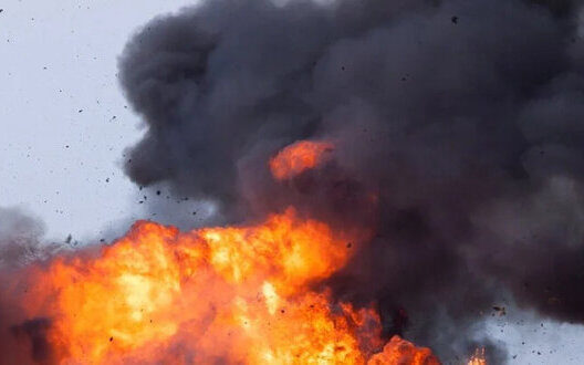 Fire At Oil Storage Prokhorovka Drone Attack Consequences