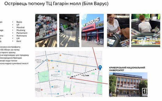 Illegal Cigarette Sales Krivyi Rih Health Budget Threat