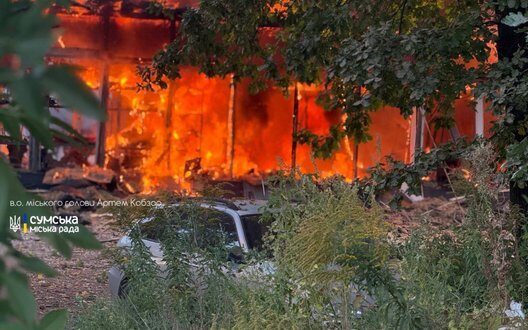 Morning Drone Strike Sumy Threat Defense