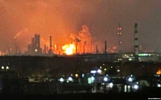 Sbu Drone Strike Russian Oil Infrastructure