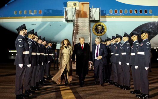 Trump Second Visit Uk Investment Security