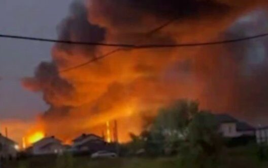 Ukraine Sso Strikes Destroying Russian Refineries Airfields