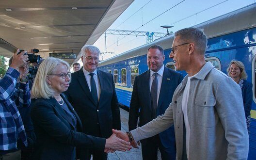 Visit Finnish President Stubbe Kyiv Ukraine Security Eurointegration
