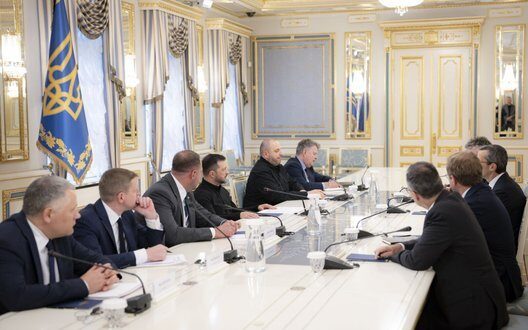 Zelensky Discusses Ukraine Security Guarantees With European Leaders