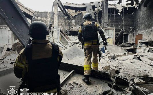 Mass Attacks Dnipropetrovsk Rockets Drones Power Outage