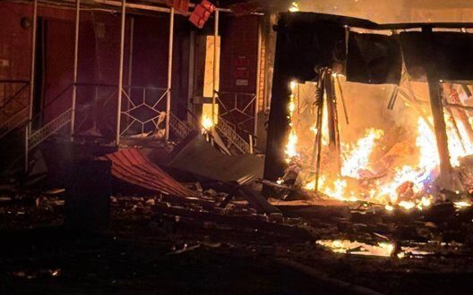 Nova Poshta Donetsk Parcels Destroyed