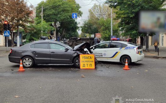 Serious Accident Odesa Mercedes Sprinter Hits Pedestrians Traffic Light